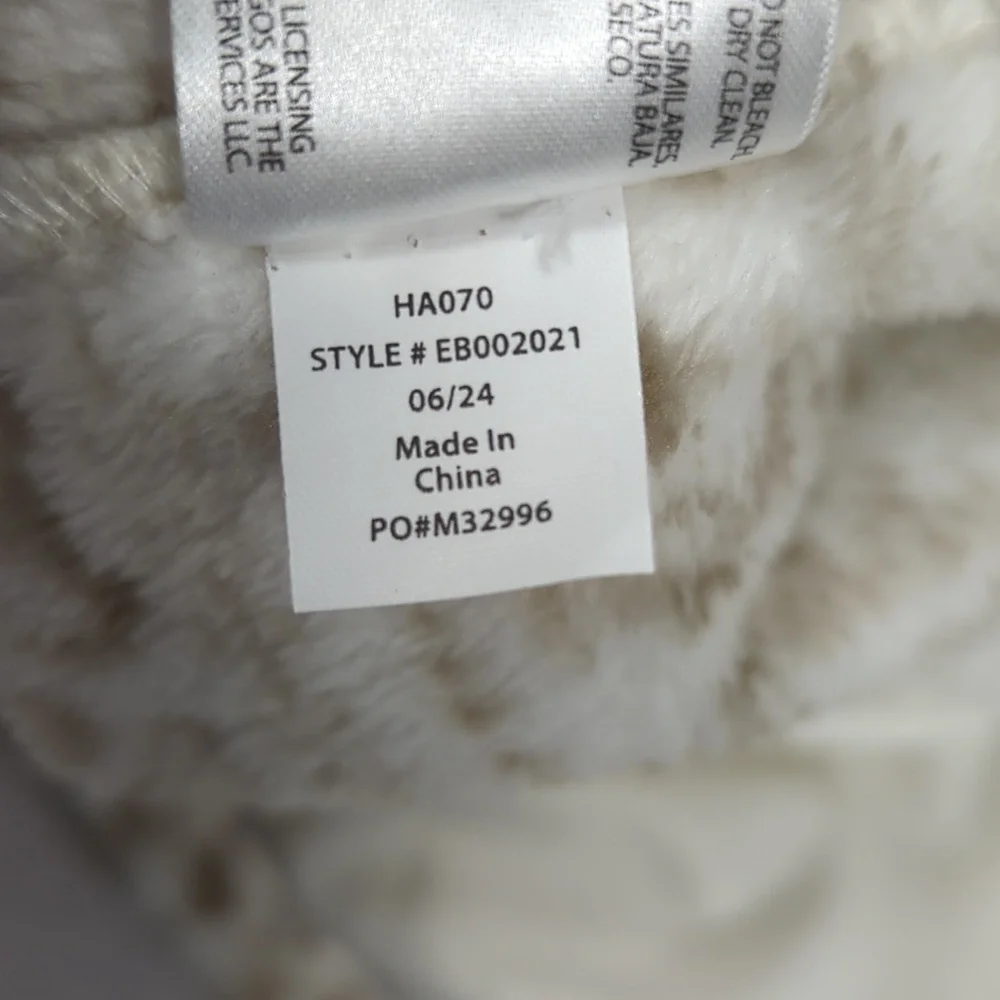 Eddie Bauer Aztec Pattern Soft Fleece Quarter Zip Pullover Women's Medium‎